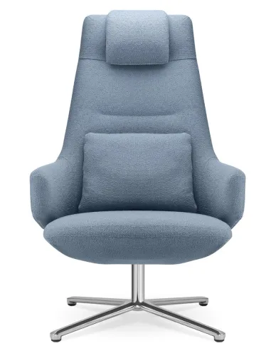 Кресло LD SEATING MELODY LOUNGE ML-XL-FR, N6 тканевое, с высокой спинкой - цена Киев, Днепр, Одесса, Львов, Харьков