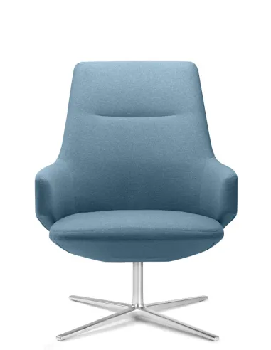 Кресло LD SEATING MELODY LOUNGE ML-L, N6 тканевое, со средней спинкой - цена Киев, Днепр, Одесса, Львов, Харьков