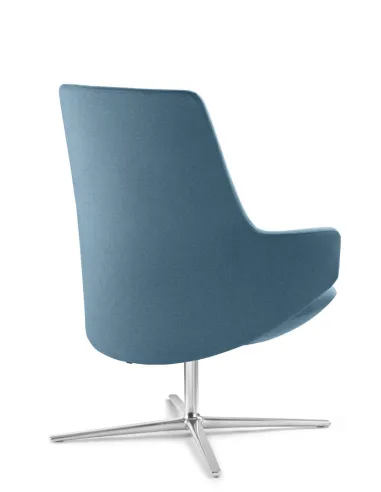 Кресло LD SEATING MELODY LOUNGE ML-L, N6 тканевое, со средней спинкой - цена Киев, Днепр, Одесса, Львов, Харьков