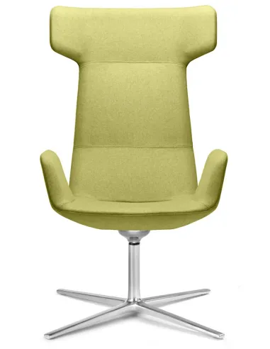 Кресло LD SEATING FLEXI LOUNGE FL-XL-BR-RA, N6 тканевое, с высокой спинкой - цена Киев, Днепр, Одесса, Львов, Харьков