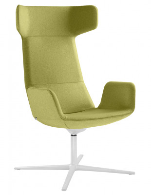 Крісло LD SEATING FLEXI LOUNGE FL-XL-BR, N0 тканинне, з високою...