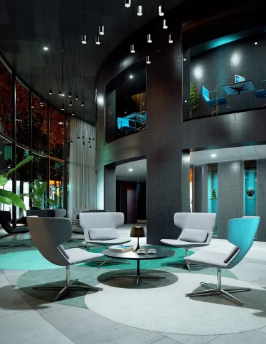 Конференц-кресло LD SEATING FLEXI LOUNGE FL-L, N1