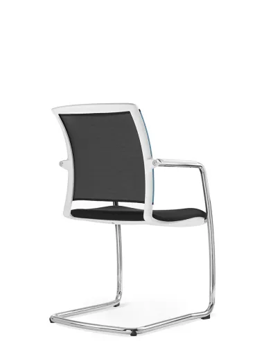 Кресло LD SEATING LOOK 273-Z для посетителей, на полозьях