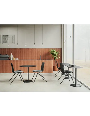 Кресло LD SEATING EVO 011-N5 для посетителей, на ножках - цена Киев, Днепр, Одесса, Львов, Харьков