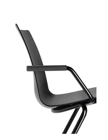 Кресло LD SEATING EVO 010-N1, BR для посетителей, на ножках