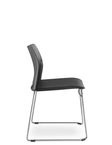 Кресло LD SEATING TREND 520-Q-N4 для посетителей, на полозьях - цена Киев, Днепр, Одесса, Львов, Харьков