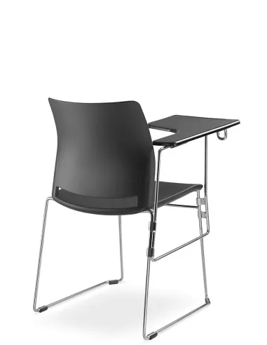 Крісло LD SEATING TREND 520-Q-N4+TR для аудиторій, зі столиком - ціна Київ, Дніпро, Одеса, Львів, Харків