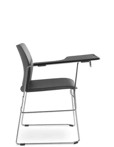 Крісло LD SEATING TREND 520-Q-N4+TR для аудиторій, зі столиком - ціна Київ, Дніпро, Одеса, Львів, Харків