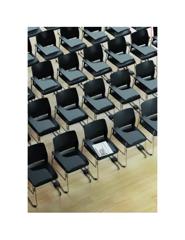Крісло LD SEATING TREND 520-Q-N4+TR для аудиторій, зі столиком - ціна Київ, Дніпро, Одеса, Львів, Харків