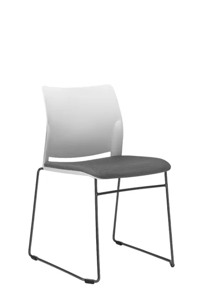 Крісло LD SEATING TREND 521-Q-N1 для відвідувачів, на полозах | Kreslalux