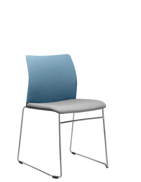 Кресло LD SEATING TREND 522-Q-N4 для посетителей, на полозьях — Чехия | Kreslalux