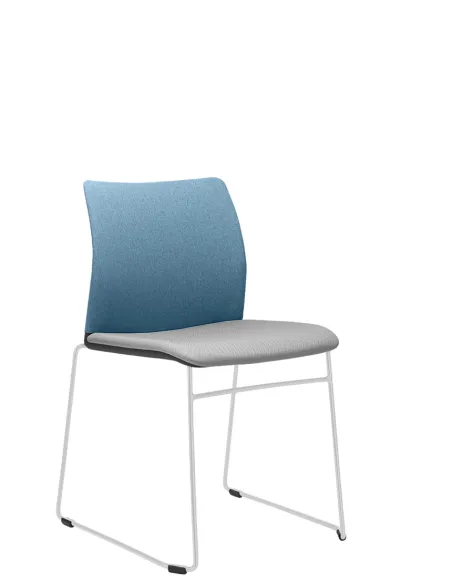 Крісло LD SEATING TREND 522-Q-N0 для відвідувачів, на полозах | Kreslalux