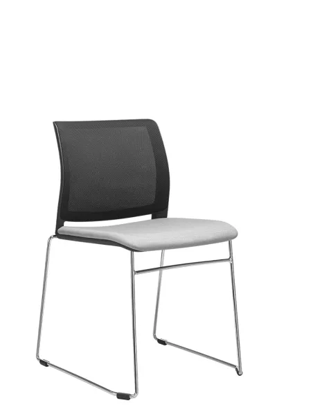 Крісло LD SEATING TREND 525-Q-N4 для відвідувачів, на полозах — Чехія | Kreslalux