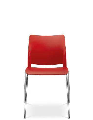 Кресло LD SEATING TREND 530-N4 для посетителей, на ножках - цена Киев, Днепр, Одесса, Львов, Харьков