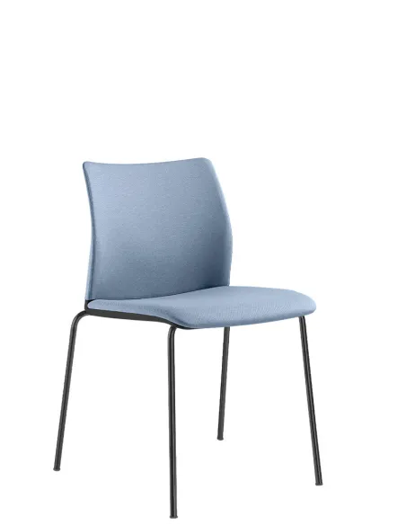 Кресло LD SEATING TREND 532-N1 для посетителей, на ножках — до 120 кг | Kreslalux