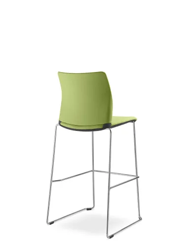 Барное кресло LD SEATING TREND 528-Q-N4 на полозьях - цена Киев, Днепр, Одесса, Львов, Харьков