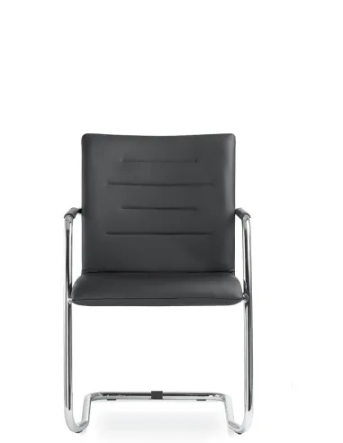Кресло LD SEATING OSLO 225-Z-N4 для посетителей, кожаное - цена Киев, Днепр, Одесса, Львов, Харьков