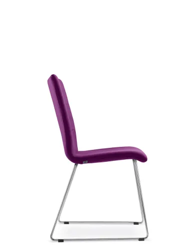 Кресло LD SEATING OSLO 226-Q-N4 для посетителей, на полозьях - цена Киев, Днепр, Одесса, Львов, Харьков