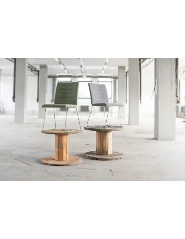 Кресло LD SEATING OSLO 226-Q-N0 для посетителей, на полозьях - цена Киев, Днепр, Одесса, Львов, Харьков