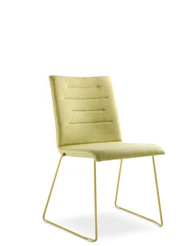 Кресло LD SEATING OSLO 226-Q-NC для посетителей, на полозьях - цена Киев, Днепр, Одесса, Львов, Харьков