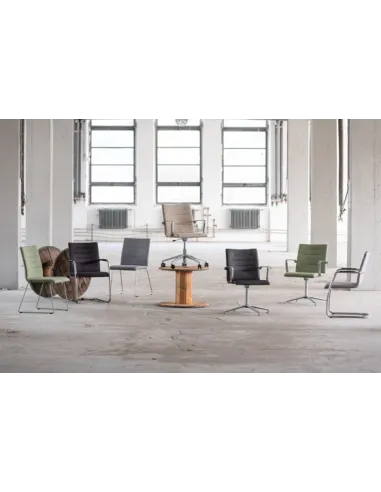 Кресло LD SEATING OSLO 228-Z для посетителей, на полозьях - цена Киев, Днепр, Одесса, Львов, Харьков