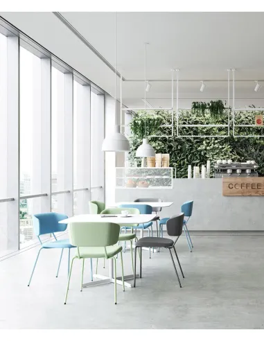 Кресло LD SEATING FLEXI CHAIR 120-N1 для посетителей, на ножках - цена Киев, Днепр, Одесса, Львов, Харьков