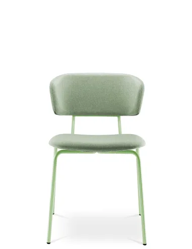 Кресло LD SEATING FLEXI CHAIR 120-NC-GREEN для посетителей, на ножках - цена Киев, Днепр, Одесса, Львов, Харьков
