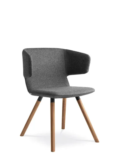 Конференц-кресло LD SEATING FLEXI P FP-D на ножках - цена Киев, Днепр, Одесса, Львов, Харьков