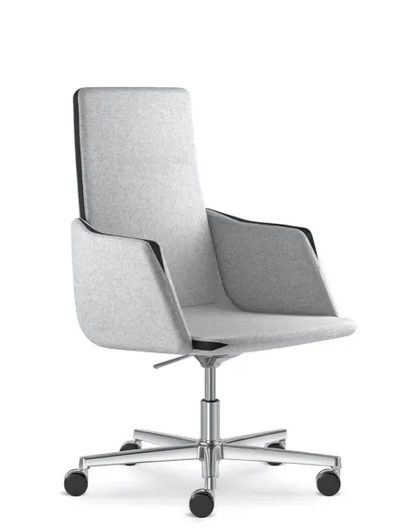 Крісло LD SEATING HARMONY 832-RA тканинне, із середньою спинкою | Kreslalux