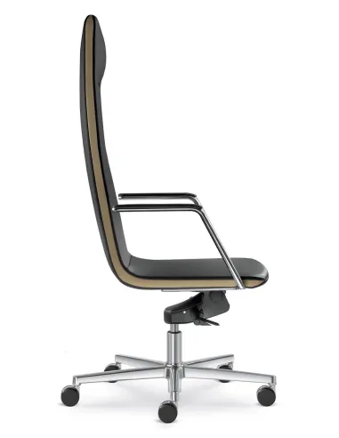 Кресло LD SEATING HARMONY 820-H кожаное, с высокой спинкой - цена Киев, Днепр, Одесса, Львов, Харьков