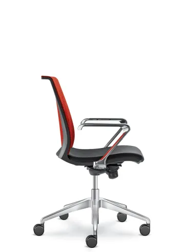 Кресло LD SEATING LYRA NET 203, F80-N6 для посетителей- цена Киев, Днепр, Одесса, Львов, Харьков