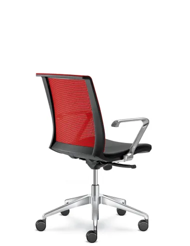 Кресло LD SEATING LYRA NET 203, F80-N6 для посетителей- цена Киев, Днепр, Одесса, Львов, Харьков