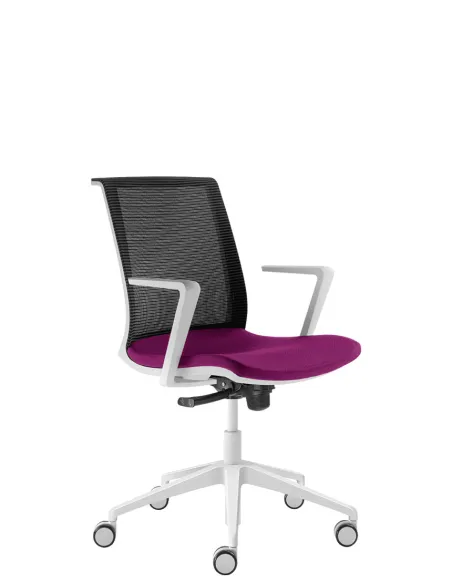 Крісло LD SEATING LYRA NET 213, F80-N0 для відвідувачів — сітка | Kreslalux