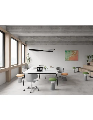 Кресло-пуф LD SEATING FUNGHI FU-40/54-N1 для посетителей - цена Киев, Днепр, Одесса, Львов, Харьков