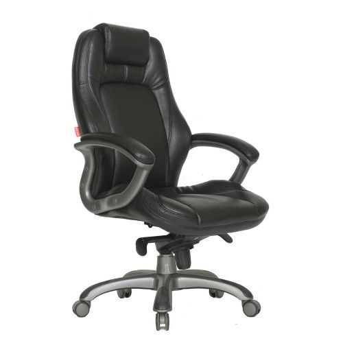 Кресло для руководителя PART-COM Флорида, черное, усиленное (до 250 кг)