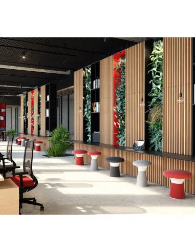 Кресло-пуф LD SEATING FUNGHI FU-50/50-N1 для посетителей - цена Киев, Днепр, Одесса, Львов, Харьков