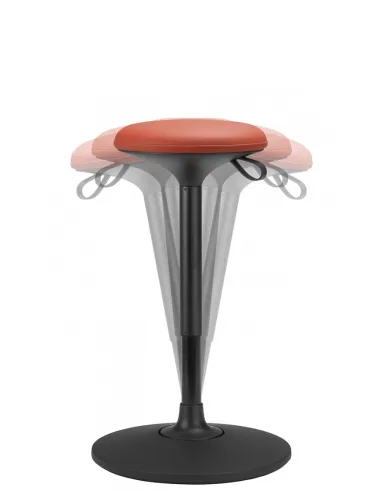 Балансирующее кресло LD SEATING PIN H850 для посетителей, с высоким газлифтом - цена Киев, Днепр, Одесса, Львов, Харьков