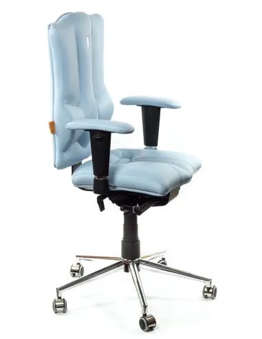 Крісло Kulik-System Elegance - Купити офісне крісло для оператора блакитне. Ціна в Києві, Харкові, Дніпрі, Одесі, Дон