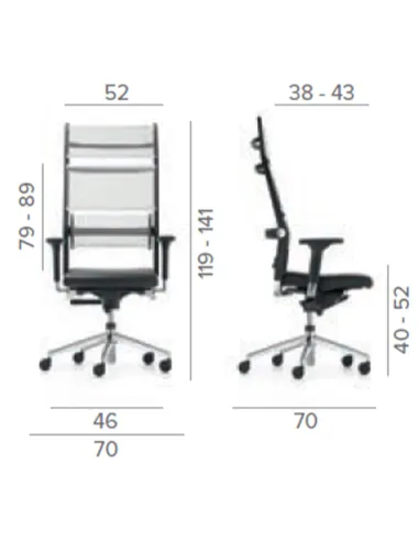Кресло DAUPHIN LORDO эргономичное - цена Киев, Днепр, Одесса, Львов, Харьков