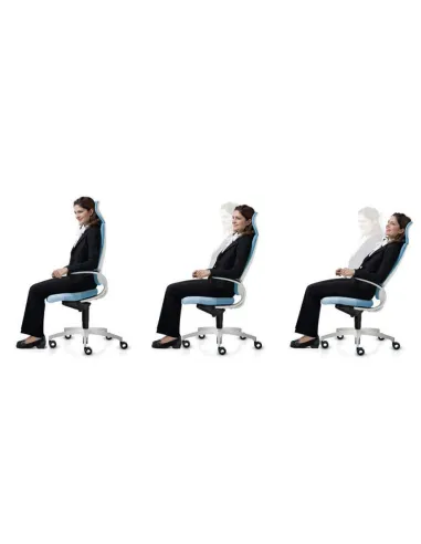 Кресло DAUPHIN INTOUCH IT-5420 эргономичное, тканевое - цена Киев, Днепр, Одесса, Львов, Харьков