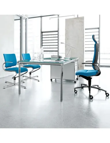 Кресло DAUPHIN INTOUCH IT-5420 эргономичное, тканевое - цена Киев, Днепр, Одесса, Львов, Харьков