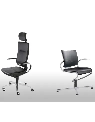 Кресло DAUPHIN INTOUCH IT-5420 эргономичное, кожаное - цена Киев, Днепр, Одесса, Львов, Харьков