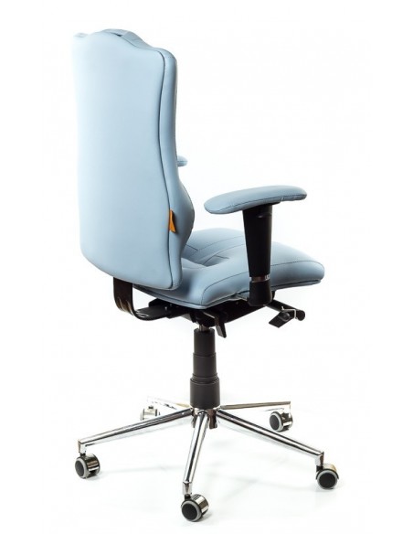 Кресло для оператора, ортопедическое Kulik-System Elegance голубое