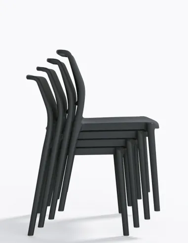 Стул PEDRALI ARA 310 темно-серый - купить Киев, Днепр, Одесса, Львов, Харьков
