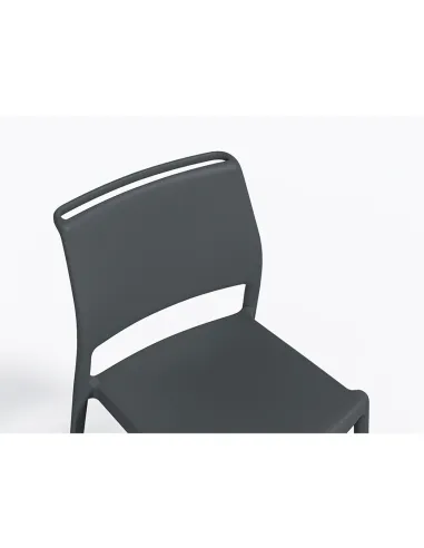 Стул PEDRALI ARA 310 темно-серый - купить Киев, Днепр, Одесса, Львов, Харьков