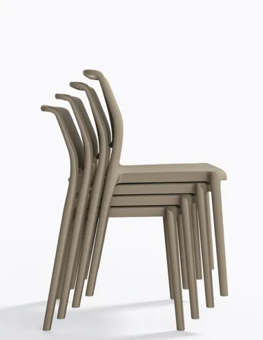 Стул PEDRALI ARA 310 бежевый - купить Киев, Днепр, Одесса, Львов, Харьков