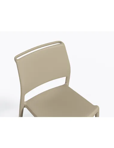 Стул PEDRALI ARA 310 бежевый - купить Киев, Днепр, Одесса, Львов, Харьков