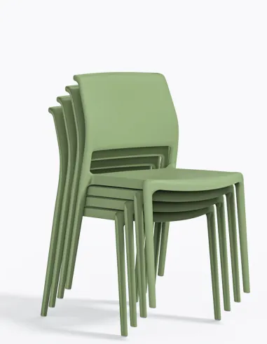 Стул PEDRALI ARA 310 зеленый - купить Киев, Днепр, Одесса, Львов, Харьков