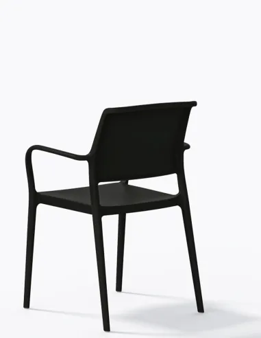 Стул PEDRALI ARA 315 черный, с подлокотниками - купить Киев, Днепр, Одесса, Львов, Харьков