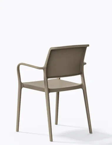 Стул PEDRALI ARA 315 бежевый, с подлокотниками - купить Киев, Днепр, Одесса, Львов, Харьков